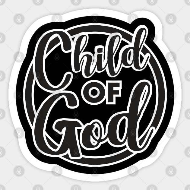 Child of God Sticker by Plushism